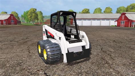 bobcat skid steer mod for farming simulator 2015|Bobcat S160 V 1.0 for FS 2015 .